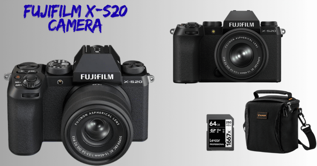 fujifilm x s20 camera